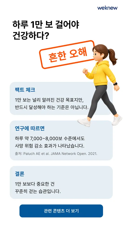 고객사 브랜드가 적용된 건강 콘텐츠 화면